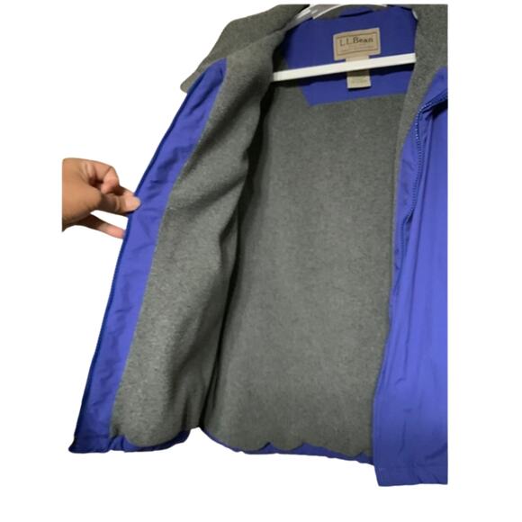 LL Bean Vintage Vest Purple Adult Mens Size Large L USED - Picture 3 of 5